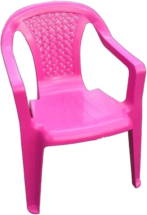 Detská stolička, ružová