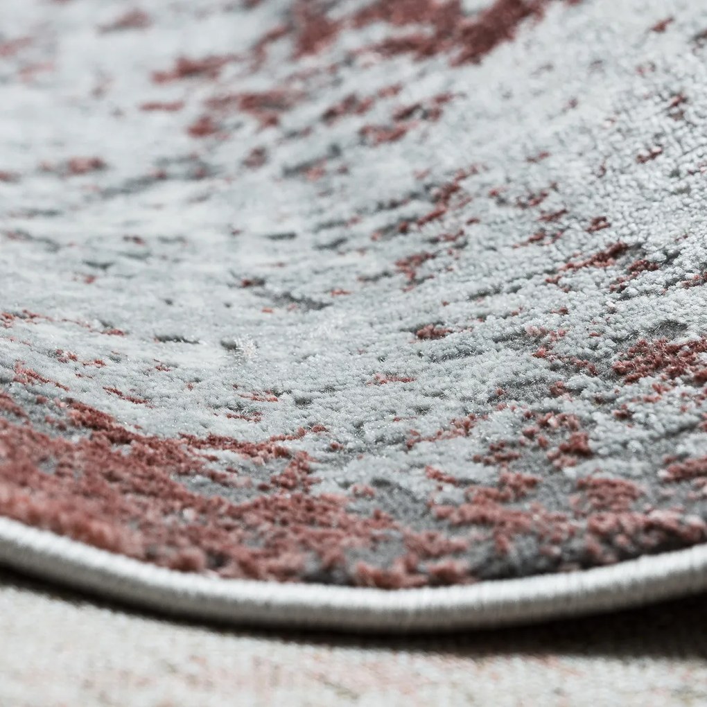 Dywany Łuszczów, Kusový koberec Allure 1959 white/pink, 140x190, ružová, kancelária