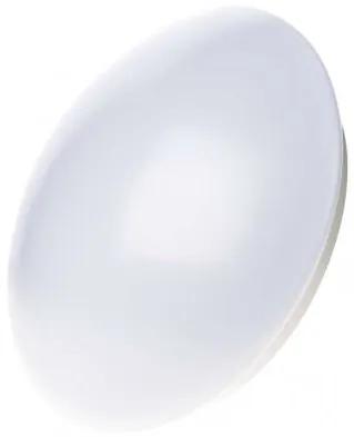 LED prisadené svietidlo Cori, kruh. biele 18W teplá b., IP44