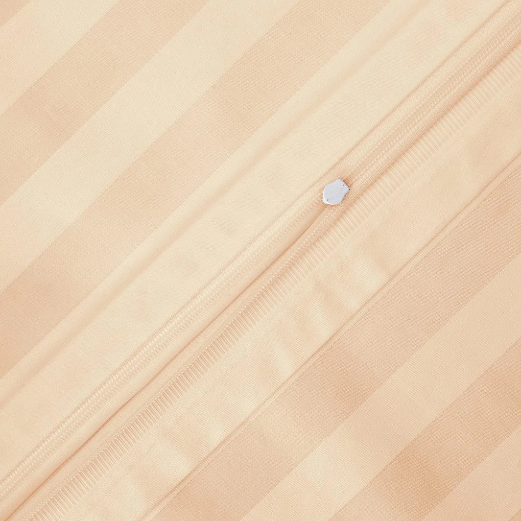 BAMBUSOVÉ POSTEĽNÉ OBLIEČKY STRIPE BEIGE 160X200 CM, 2 KS 70X80 CM, 4 KS 40X40 CM BÉŽOVÁ