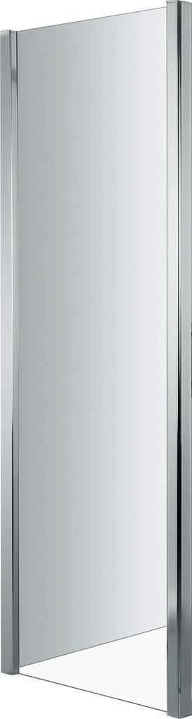 Deante Cynia, bočná stena ku sprchovému kútu Cynia 80x200 cm, 6mm číre sklo s EasyClean, chrómový profil, KTC_032S