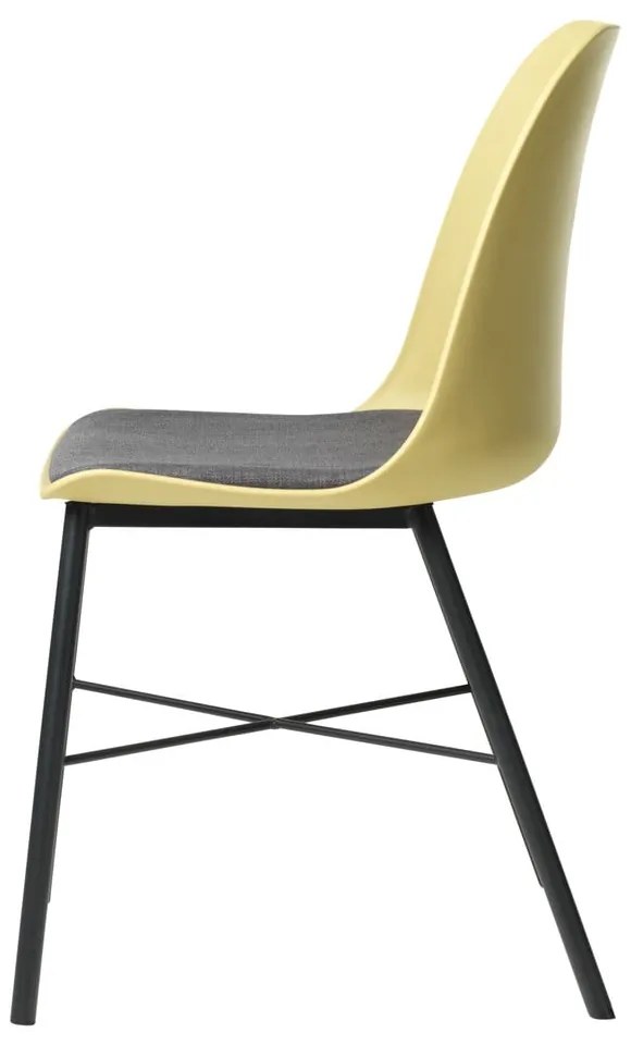 Žltá jedálenská stolička Unique Furniture Whistler