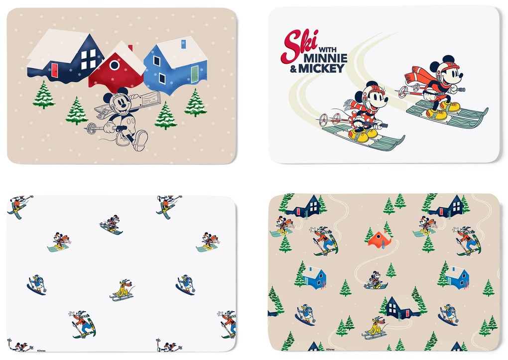 4 raňajkové dosky na krájanie