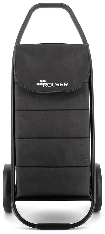 Nákupná taška na kolieskach 53 l Com Tweed Polar Black Tube – Rolser