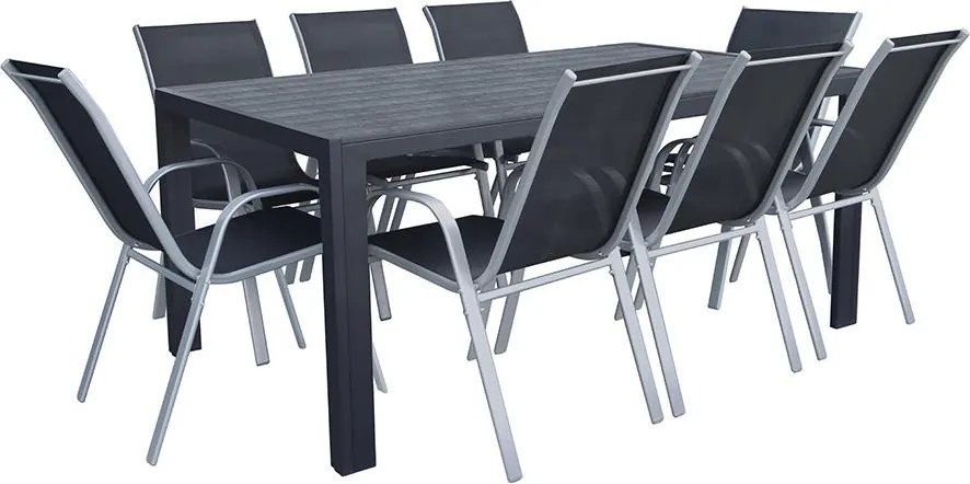 Set záhradného nábytku VIKING XL +8x ALINA