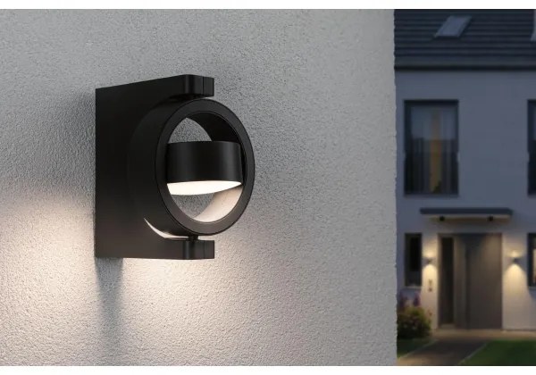 Paulmann 94406 - LED/8W IP44 Vonkajšie nástenné svietidlo SWIVEA 230V
