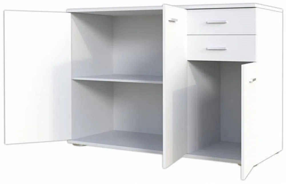 Komoda JEFF 1, 106x75x35, slivka Wallis