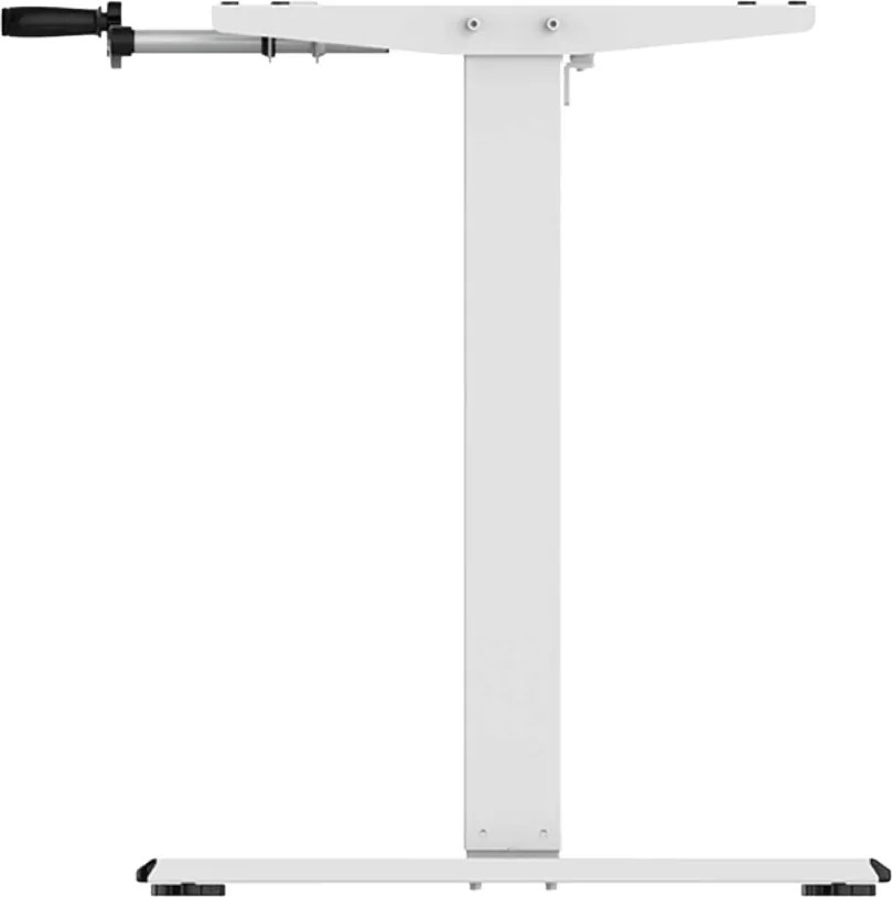 Liftor Entry, biely výškovo nastaviteľný polohovateľný stôl