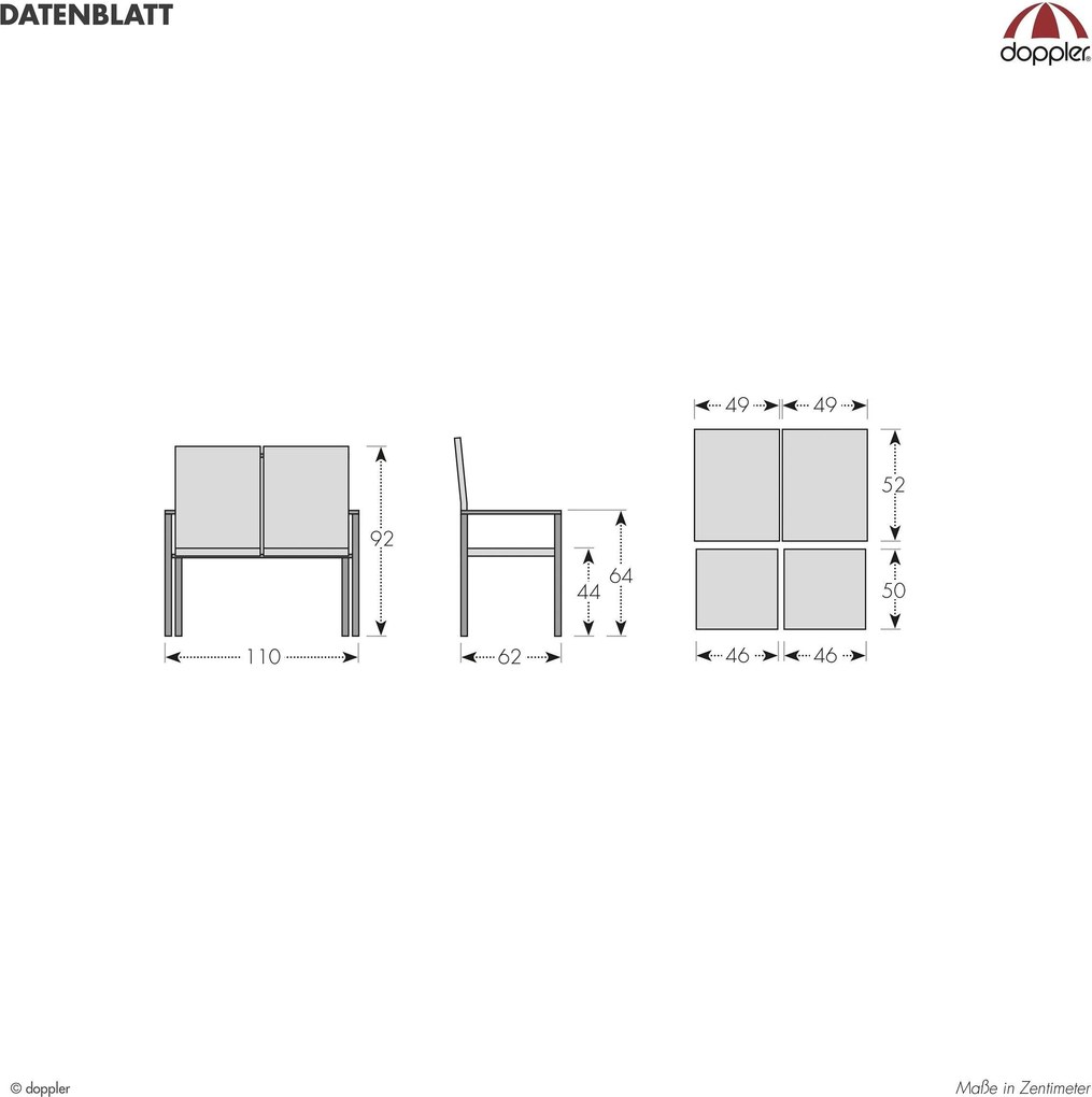 Doppler EXPERT PLUS striebrošedá