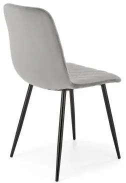 Jedálenská stolička ORIS 1 ks sivá