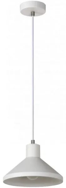 Lucide 35407/25/31 - Závesné svietidlo GIPSY 1xE27/40W/230V biele