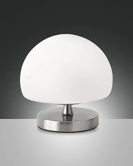 Stolové svietidlo FABAS MORGANA LED TABLE LAMP SATINED NICKEL 3340-30-178