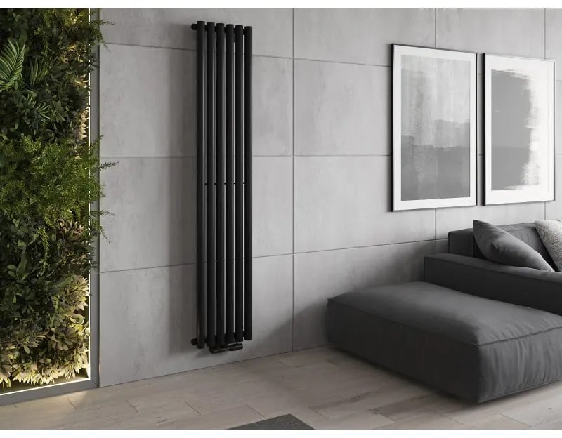 Mexen Nevada, vykurovacie teleso 1800 x 360 mm, 705 W, čierna, W201-1800-360-00-70