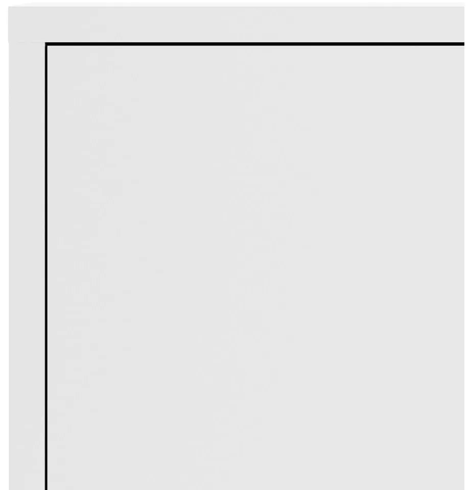 Biela modulárna knižnica 89x113 cm Prima – Tvilum