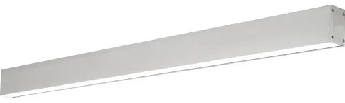 FULGUR Stropné / závesné LED kancelárske osvetlenie NINA, 40W, teplá biela, 122cm