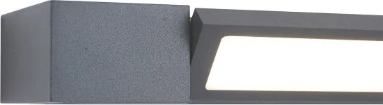 Brilagi - LED vonkajšie nástenné svietidlo AQUA LINE LED/24W/230V 90 cm IP44 antracit CRI 90
