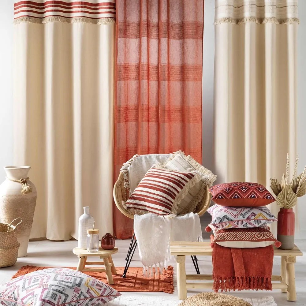 Bavlnený dekoračný vankúš 40x40 cm Atlas – douceur d'intérieur