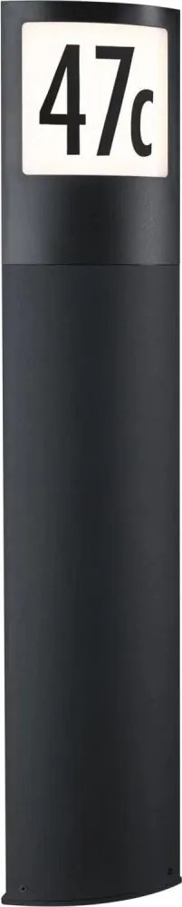 Paulmann 94514 - LED/8,5W IP44 Stmievateľné domové číslo PADEA 230V