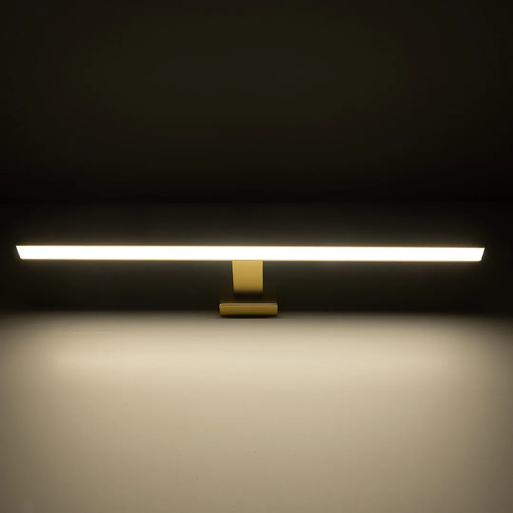 Nástenné LED svietidlo Shine1, 1x LED 13,8w, 4000k, (60 cm), g