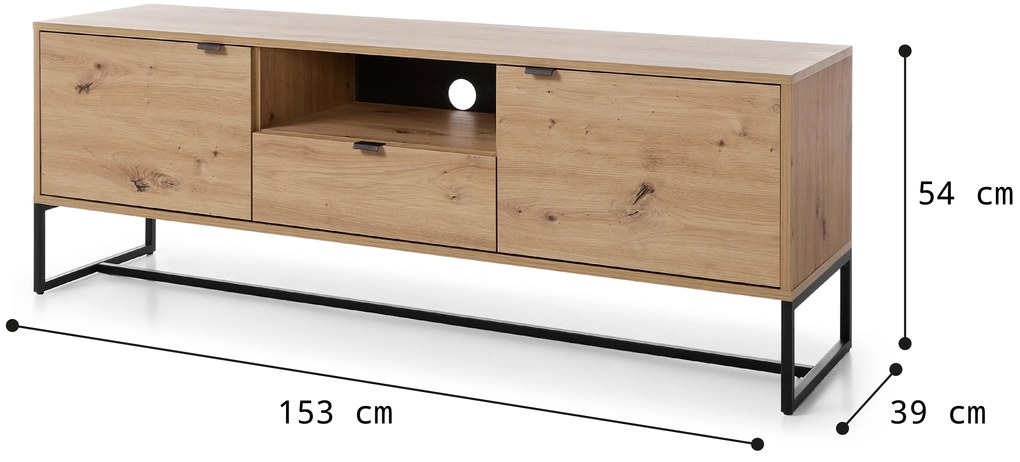 PIA TV stolík Amber