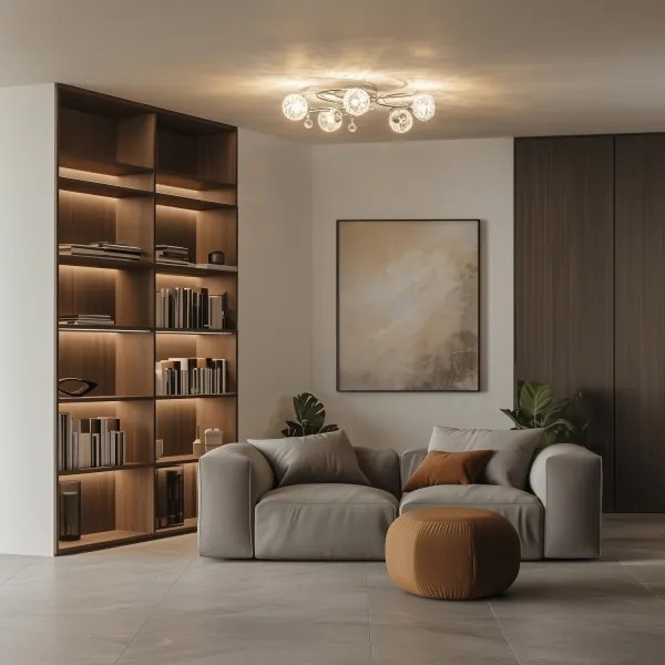 Eglo 32103 - Prisadený luster VELAGO 5xG9/33W/230V lesklý chróm