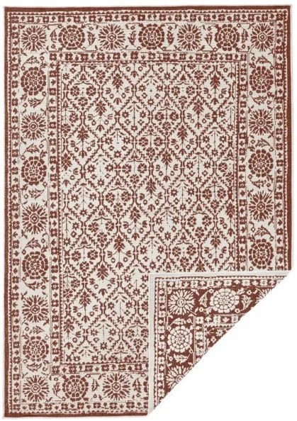 NORTHRUGS - Hanse Home koberce Kusový koberec Twin-Wendeteppiche 103114 terra creme – na von aj na doma - 80x150 cm