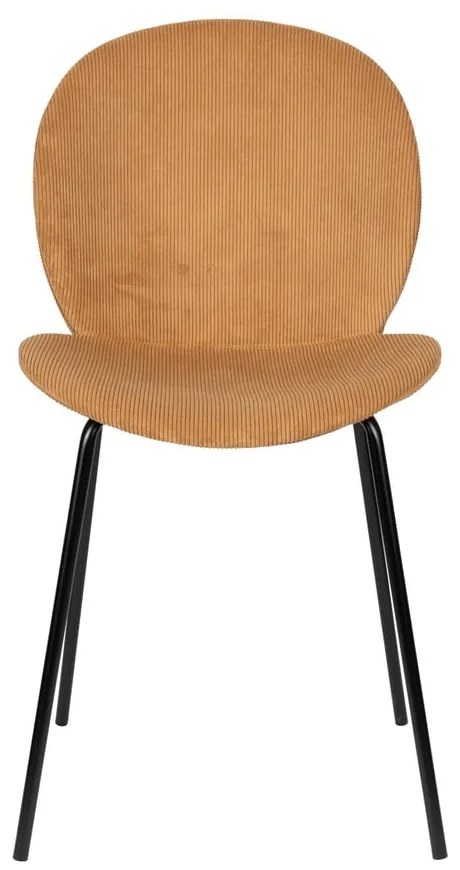 Okrovožlté jedálenské stoličky v súprave 2 ks Bonnet - Zuiver