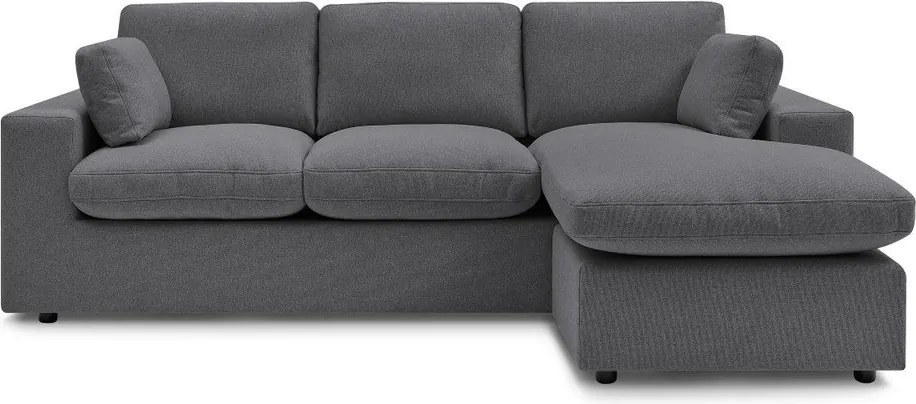 Tmavosivá rohová pohovka Belair – Bobochic Paris