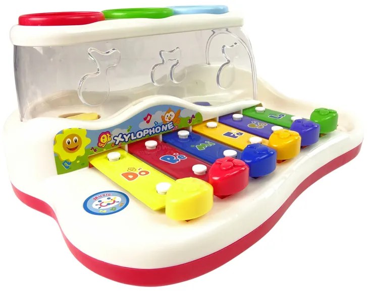 Lean Toys Farebné vzdelávacie činely pre najmenších