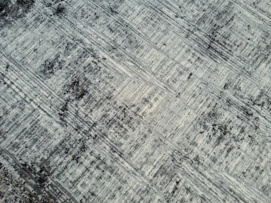 DC Koberec Exclusive 441 sivá čierna Rozmer: 120×170 cm