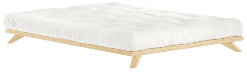 Dvojlôžková posteľ Karup Design Senza Bed Natural, 160 x 200 cm