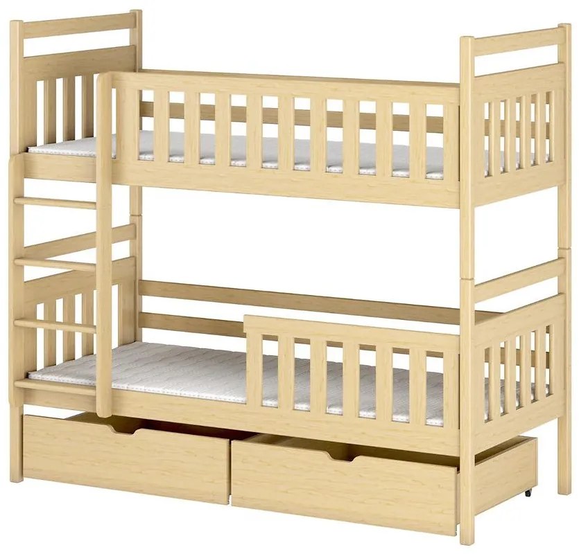 Posteľ Monika 90x200 pine