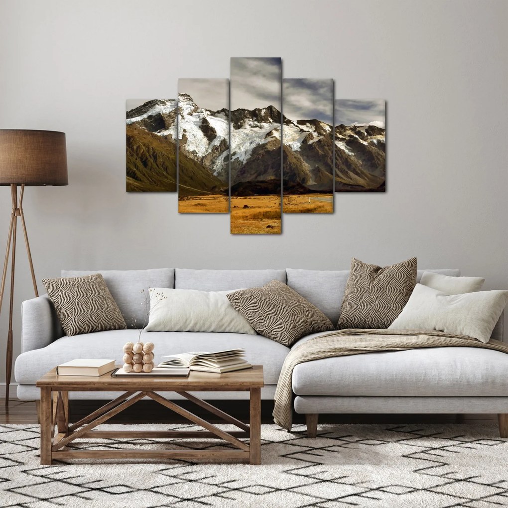 Obraz hory Sefton, Nový Zéland (150x105 cm)