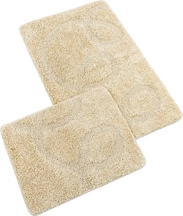 Bellatex Súprava Kúpeľňových predložiek bez výkroja BANYSILVER béžová, 60 x 100, 60 x 50 cm