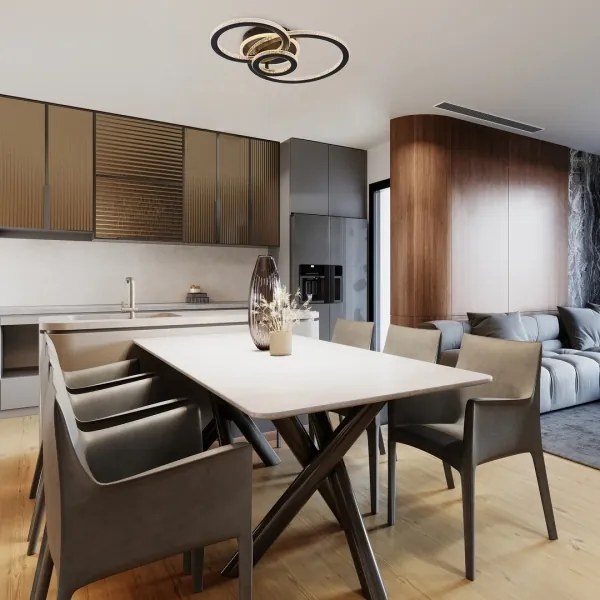 Rabalux 71392 - LED stmievateľné stropné svietidlo MAZIAR LED/40W/230V 3000-6500K + diaľkové ovládanie