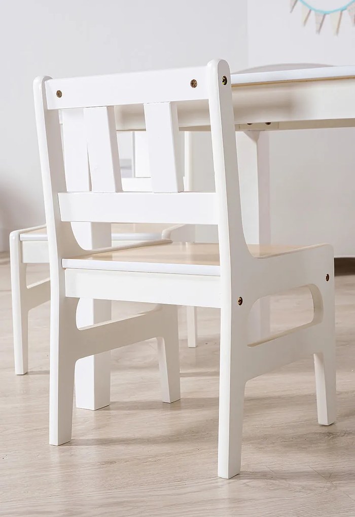 Detský stôl so stoličkami Natural