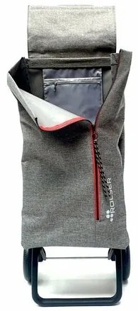Rolser Wallaby Tweed RG2, šedá nákupná taška na kolieskach