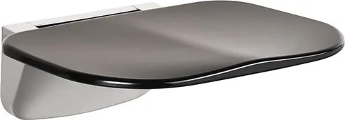 Bemeta Design Sprchové sedadlo, sklopné, lesk, plast čierny - 105125030