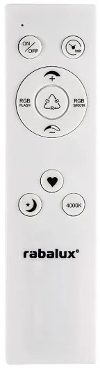 Rabalux 2290 - LED RGB Stmievateľné stropné svietidlo RASMUS LED/22W/230V + DO