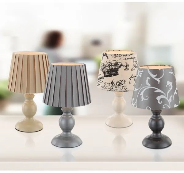 GLOBO 21690 - Stolná lampa METALIC 1xE14/40W/230V