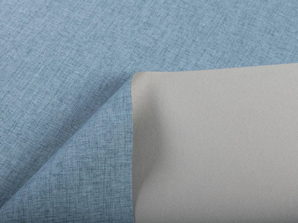 Biante 100% zatemňovací záves Blackout BKW-210 Svetlo modré žíhanie 130x140 cm