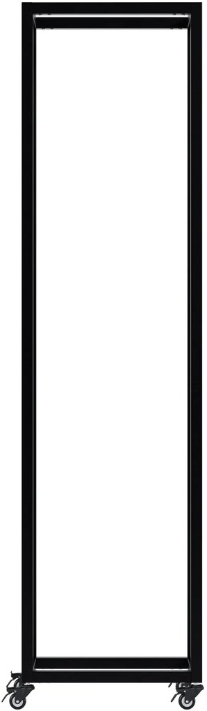 Stojan na drevo Hilta 25x40x150 cm - čierna