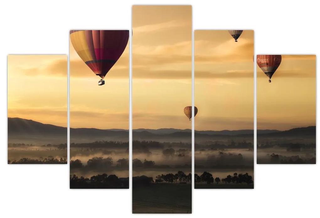 Obraz - lietajúce balóny (150x105 cm)