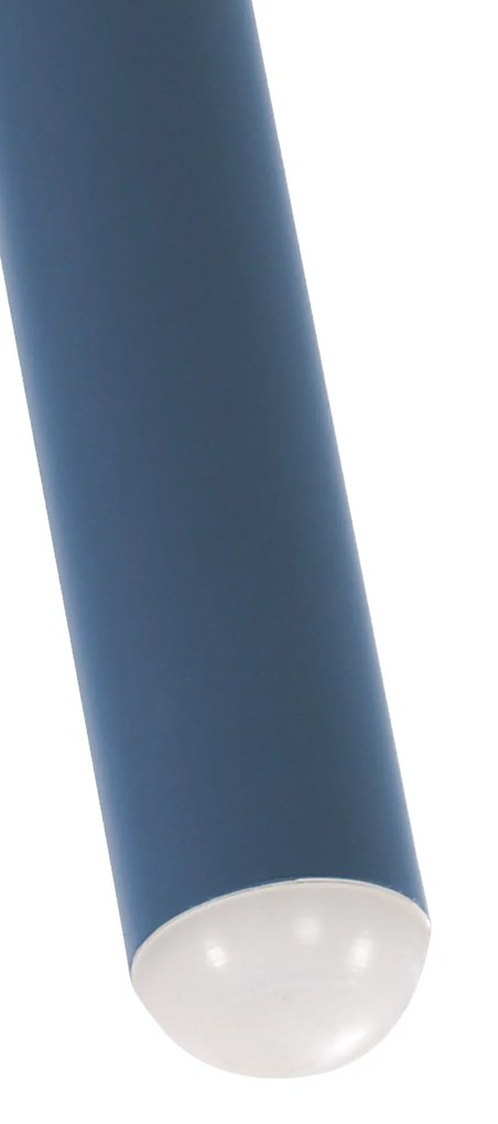 Konferenčný stolík Minot - v45 x Ø60 cm - Modrá