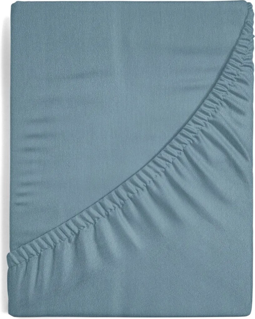JERSEY PRESTIERADLO 120X200 CM, VÝŠKA 25 CM SVETLOMODRÉ