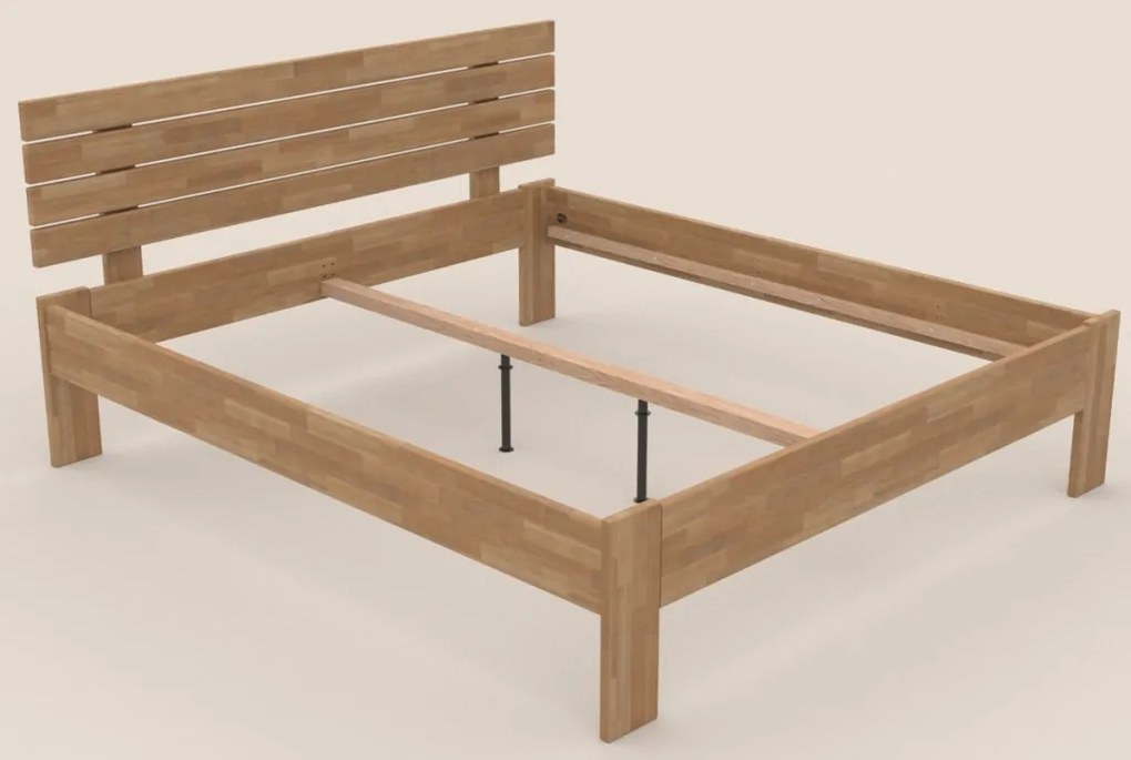 Posteľ Isolda 180x200 cm, prírodný buk