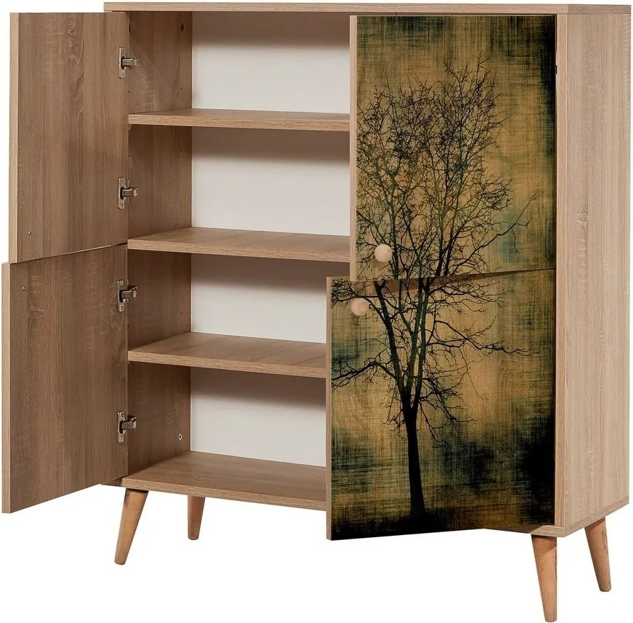 Skrinka Mega Sonoma Oak Trees II