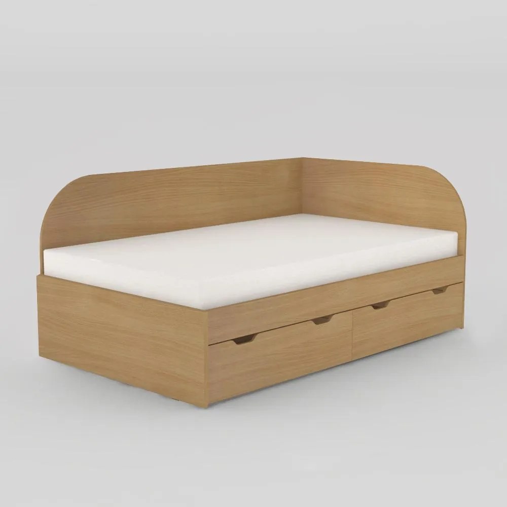 BTC GARY PRAVÁ 120x200 Varianta: BIELA