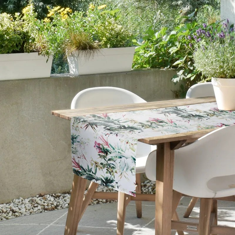 Dekorstudio Vodeodolný behúň na stôl GARDEN 31B - 40 x 140 cm