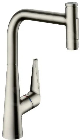 Hansgrohe Talis Select M51, drezová batéria s výsuvnou spŕškou, vzhľad nerezový, HAN-72823800